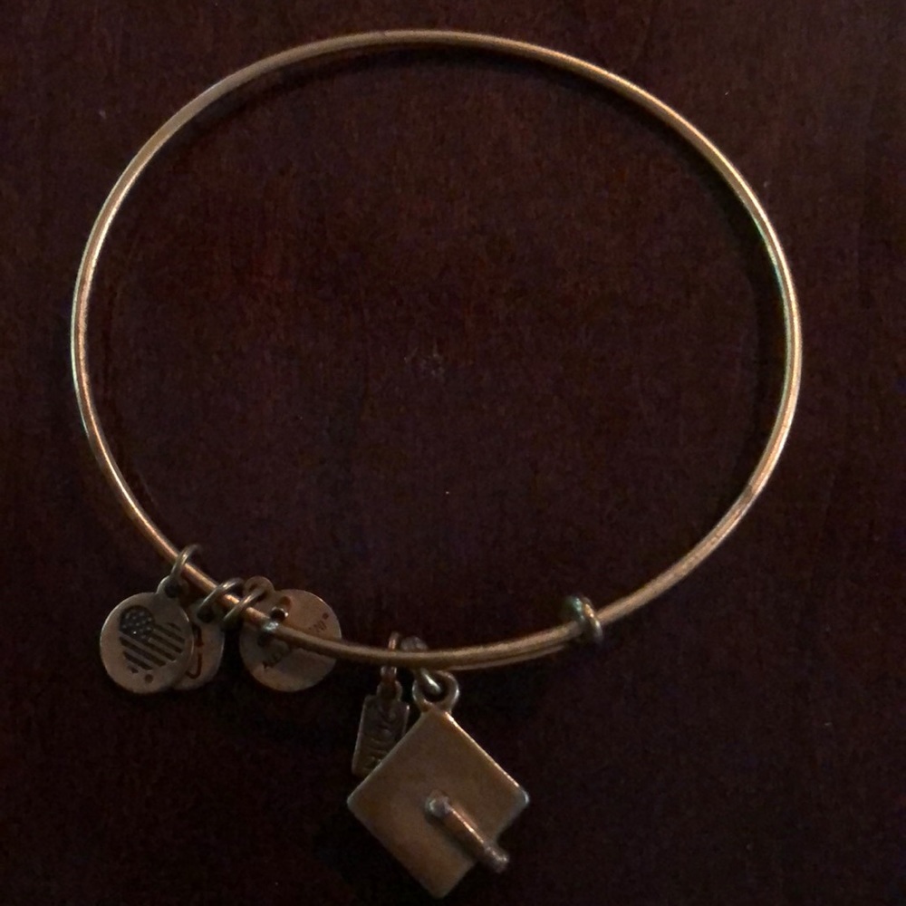 Grad cap Alex and ani
